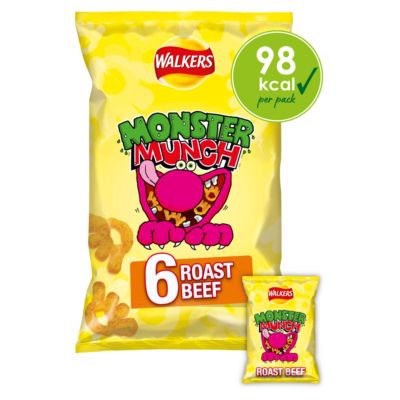 Monster Munch Roast Beef Multipack 6x20g