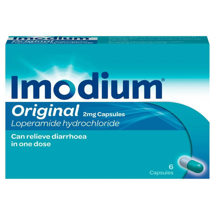 Imodium Capsules 2mg 6s