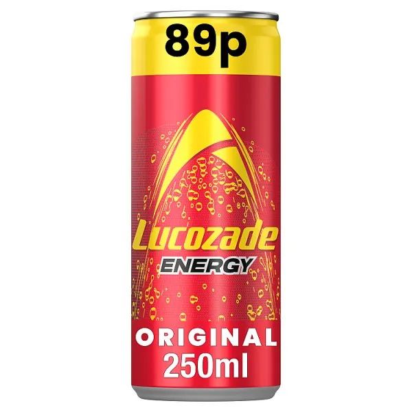 Lucozade Energy Original 89p PMP 250ML