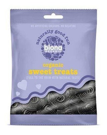 Biona Organic Licorice Spirals 75g