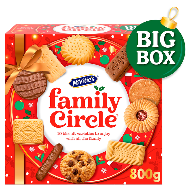 McVities Family Circle 800G