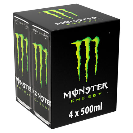 Monster Energy 4pk 500ml