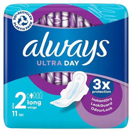 Always Ultra Long Wings (Size 2) 11ct