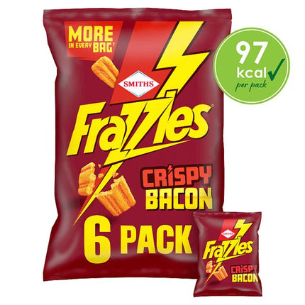 Walkers Smiths Frazzles Multipack 6x20g