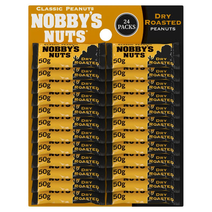 Nobby's Nuts Classic Dry Roasted Peanuts 50g