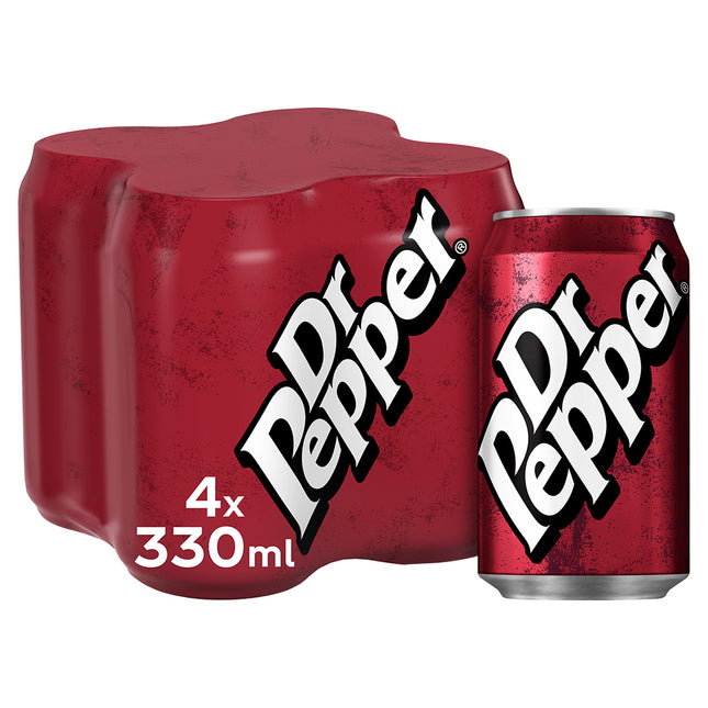 Dr Pepper 4pk 330ml