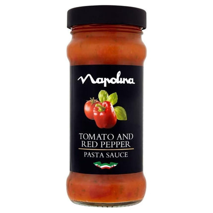 Napolina Tomato & Red Pepper Sauce 350G