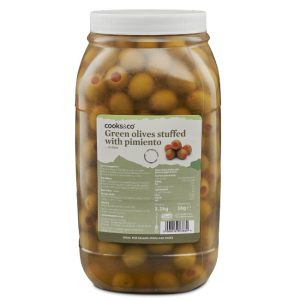 Cooks&Co Green Olives w/ Pimiento 2.1kg