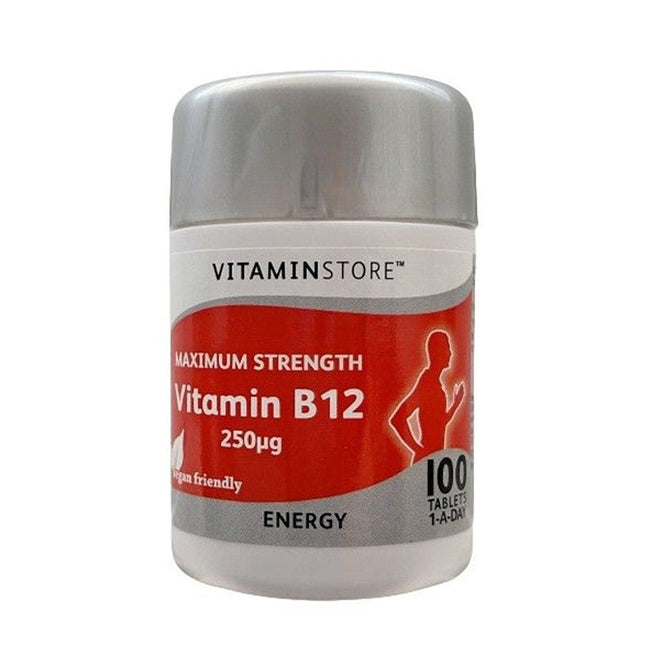Vitamin Store Max Strength Vitamin B12 250Ug 100s