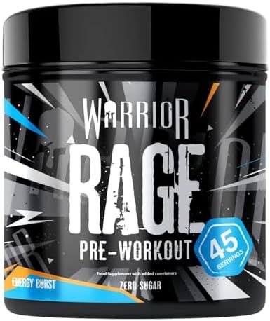 Warrior RAGE Pre-Workout Energy Burst 45 Serves / 392g
