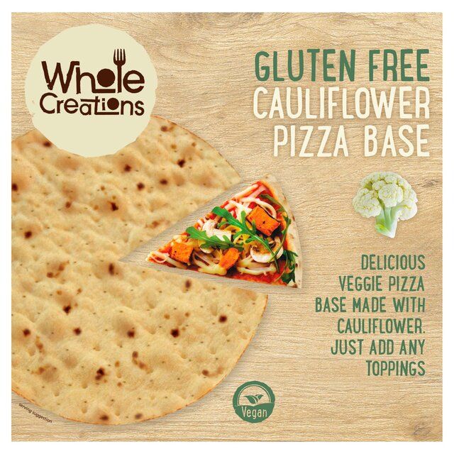Wholecreations Gluten Free Cauliflower Pizza Base 187g