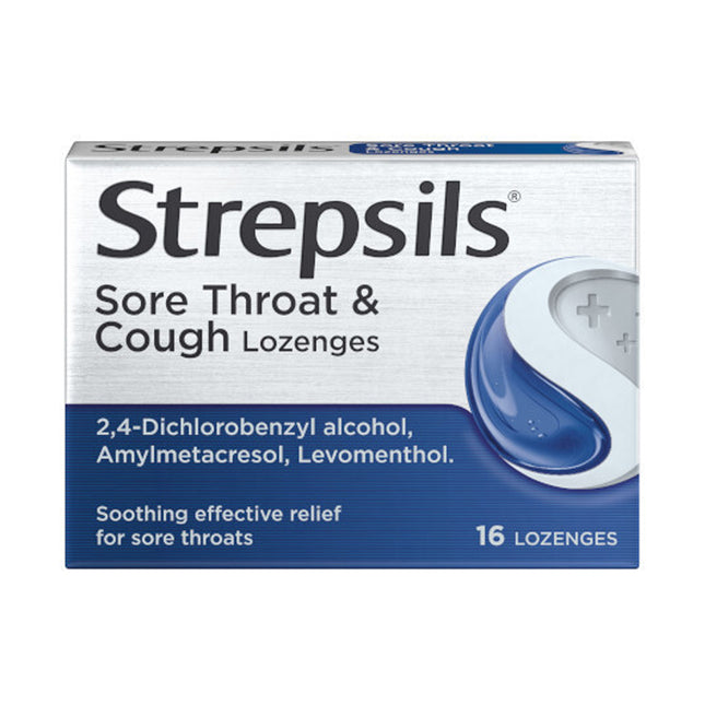 Strepsils Sore Throat & Cough 16's