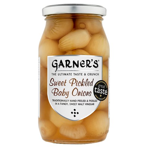 Baxters Garner's Sweet Pickled Baby Onions 454g