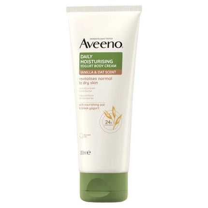 Aveeno Daily Moistursing Lotion Tube Vanilla & Oat 200ml