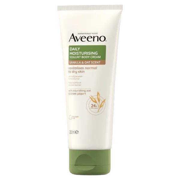 Aveeno Daily Moistursing Lotion Tube Vanilla & Oat 200ml