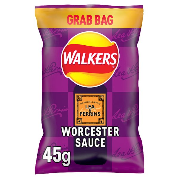 Walkers Lea & Perrins Worcester Sauce 45g