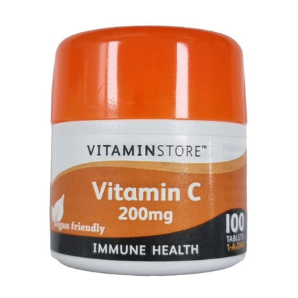 Vitamin Store Vitamin C 200Mg Tablets 100