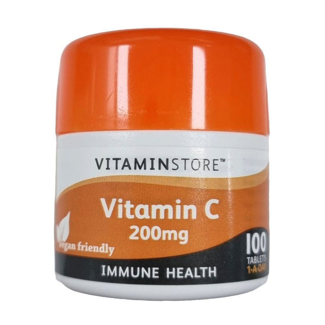 Vitamin Store Vitamin C 200Mg Tablets 100