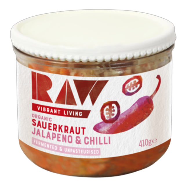 Raw Fresh Kraut Jalapeno & Chili Organic 410g