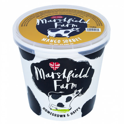 Marshfield Farm Plant Based Mango Sorbet 1l