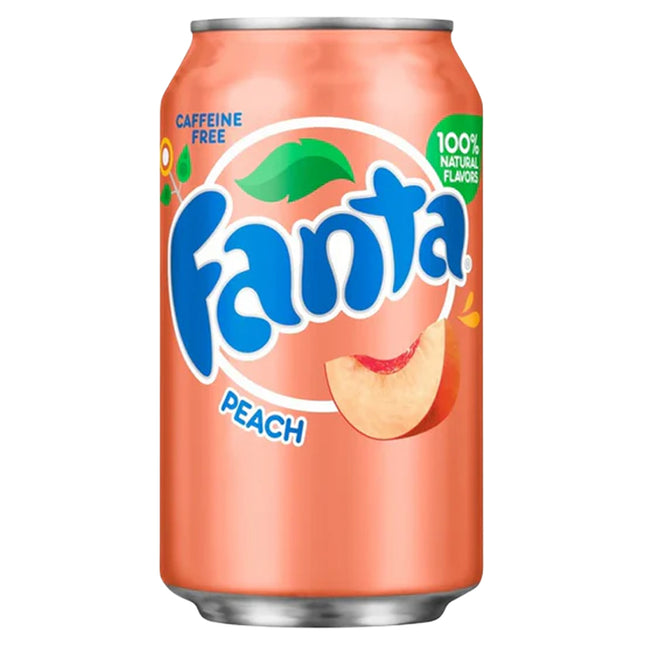 American Fanta Peach 355ml
