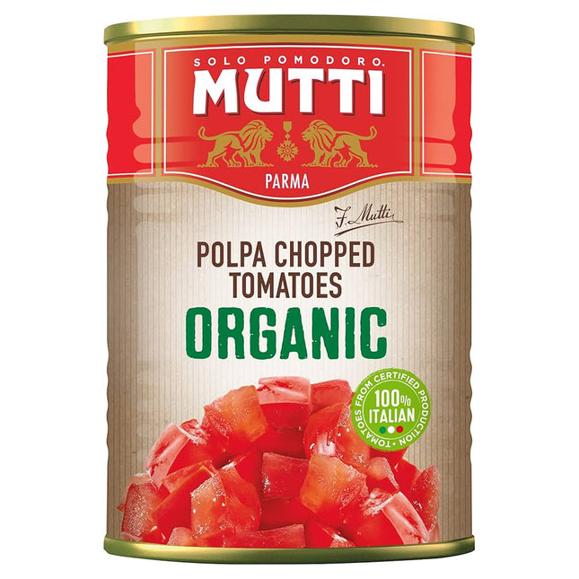 Mutti Organic Chopped Tomatoes 400g