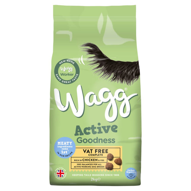 Wagg Active Goodness Chicken Dry Dog Food 2kg