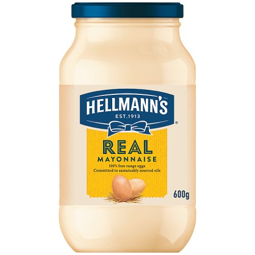 Hellmann's Real Mayo Jar 600g