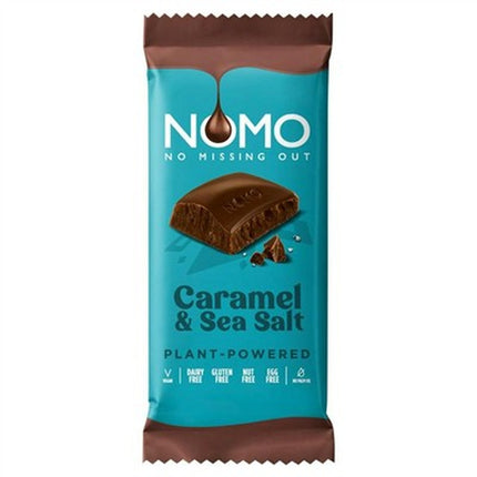 Nomo Block Bar Caramel & Seas Salt 75g