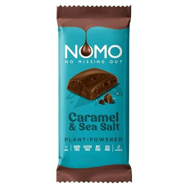 Nomo Block Bar Caramel & Seas Salt 75g
