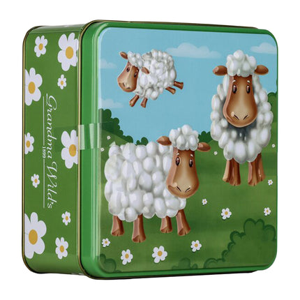 Grandma Wild's Embossed Spring Sheep & Lamb Tins 160g