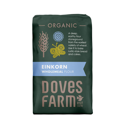 Doves Farm Organic Einkorn Wholemeal Flour(Stoneground) 1kg