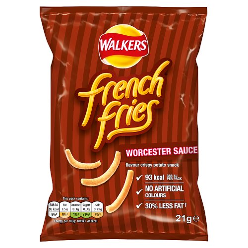 Walkers French Fries Worcester Sauce 21g