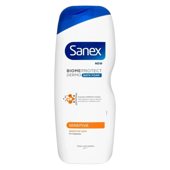 Sanex Bath Foam 570ml Dermo Sensitive