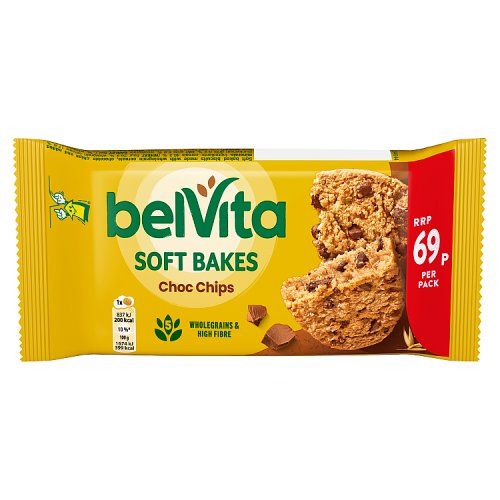 Belvita Breakfast Biscuits Soft Chocolate Chip PMP 69p 50g