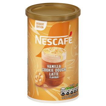 Nescafe Latte Vanilla Cookie Dough Instant Coffee 260g