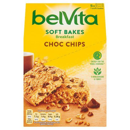 Belvita Soft Bakes 5 Pack Chocolate Chip 5 x 250g