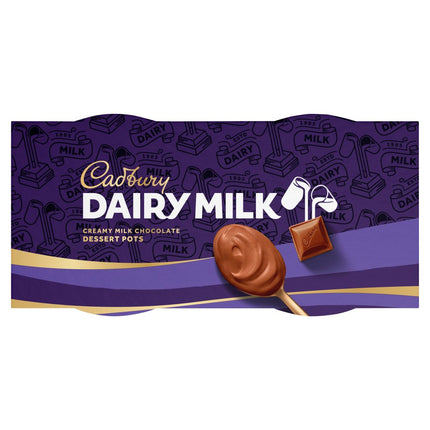 Cadbury Pots Of Joy Dairy Milk 2 x 60g
