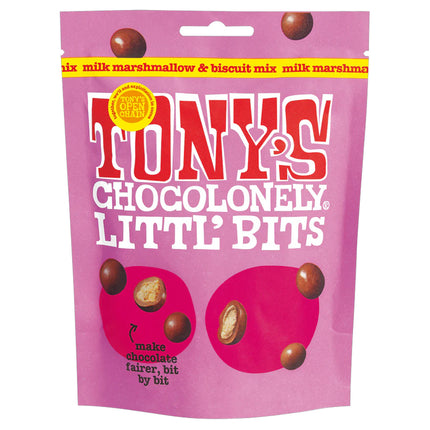 Tony's Chocolonely Littl' Bits Marshmallow & Biscuit 100g