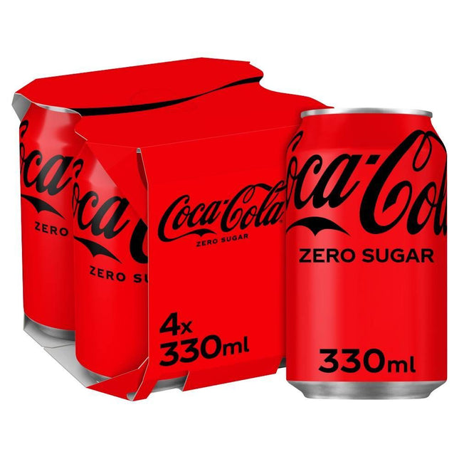 Coca Cola ZERO Sugar 4pk 330ml