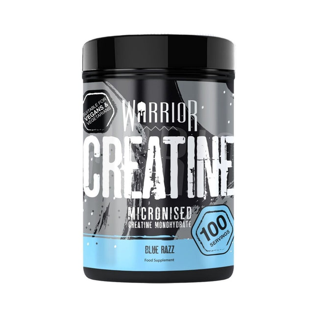 Warrior Essentials Creatine Powder Blue Raspberry 500g