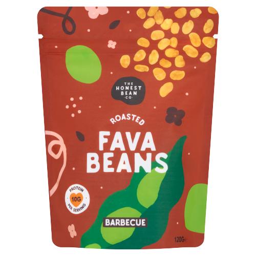 Honest Bean Co. Bbq Fava Bean Snack 120g