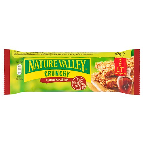 Nature Valley Canadian Maple Syrup Bar Pm65P 42G