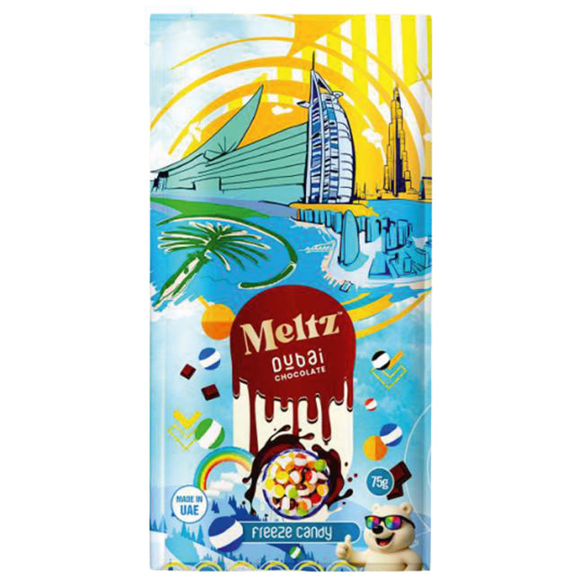 Meltz Dubai Chocolate Freeze Dried Candy 75g