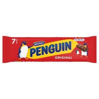 McVitie's Penguin Milk Biscuit Bar Multipack 7 x 24.6g