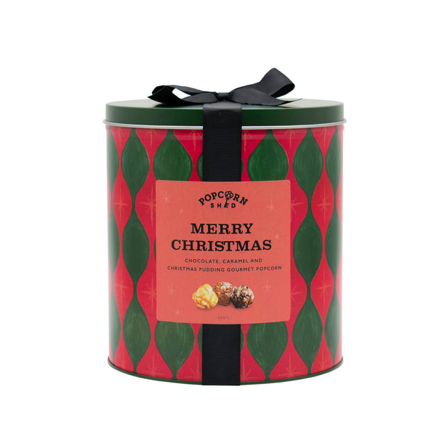 PopCorn Shed Merry Christmas Popcorn Tin 400g