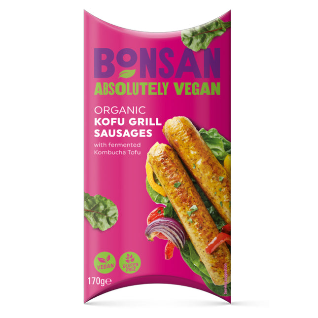 Bonsan Organic Kofu Grill Sausages 170g