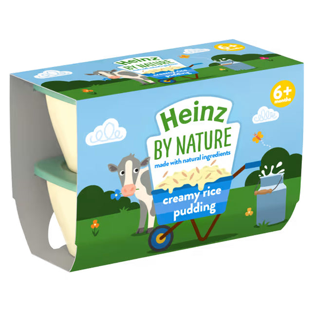 Heinz Creamy Rice Pudding 4 Pack 100g