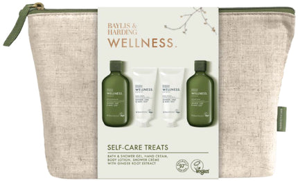 Wellness Self Care Treats Wash Bag Gift Set 920g
