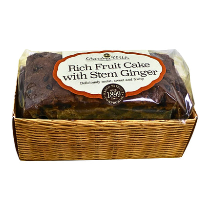 Grandma Wild's Stem Ginger Slab Cake x 6